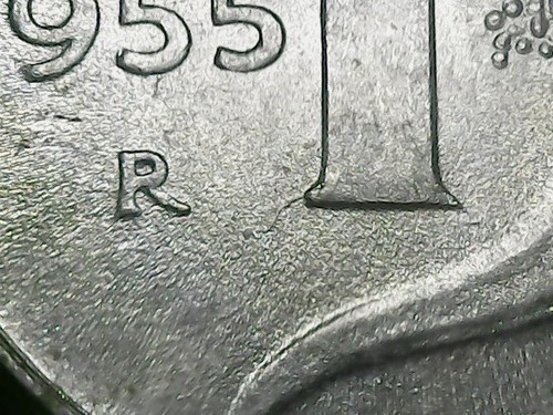 Lira 1955 errore frattura - 1955,