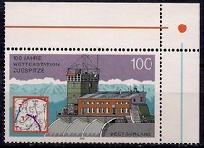 Germania 2000 Stazione Meteorologica Montagne Mappa Meteo Edifici Animazione MNH