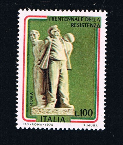 Italia francobollo - italia, 1