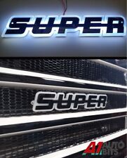Insegna LED Bianca SUPER 3D Luce Esterna Interna 24V Per Camion Scania