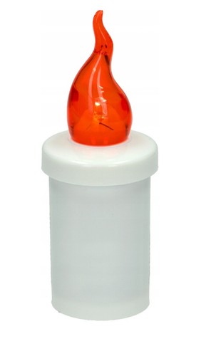 Lumino led rosso batteria - rosso, a