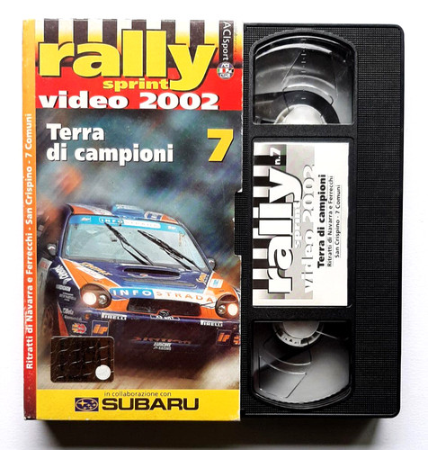 Vhs rally sprint video 2002 - vhs, 7