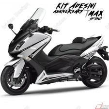ADESIVI ANNIVERSARY CARENA COMPATIBILE YAMAHA TMAX T-MAX 530 2012 NERO ARGENTO