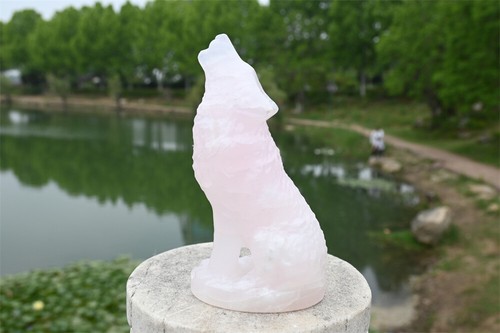 Statuina cristallo intagliato