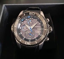 CITIZEN BJ2111-08E CRONO AQUALAND ECO DRIVE PROMASTER DIVER 200M
