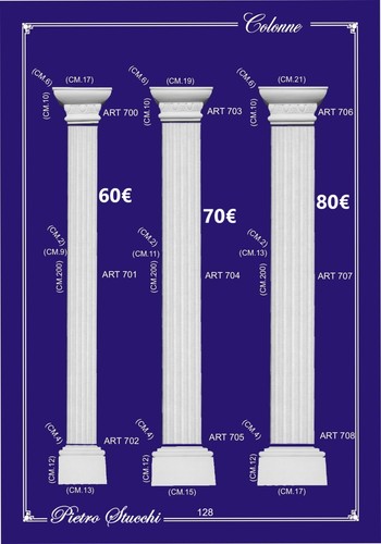 Cornice copripilastro lesena - cornice,