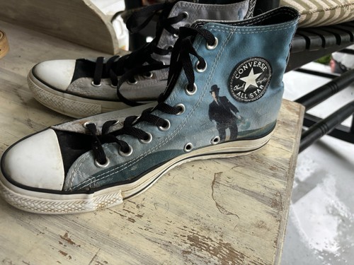 Rare converse pink floyd shoes - rare,