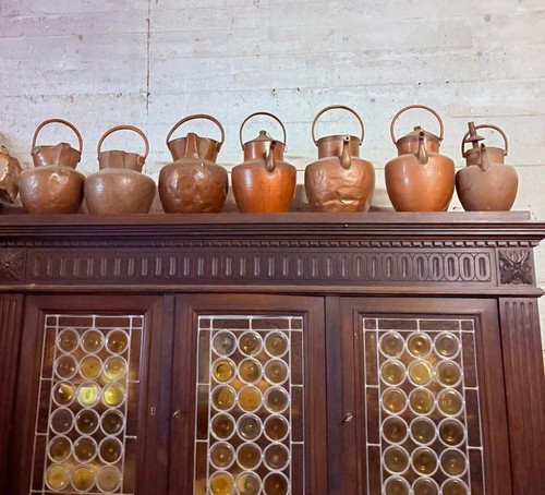 Antichi secchi teiere - /,