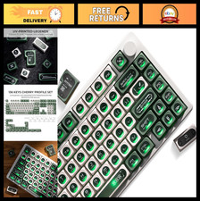 136 Keys Green White