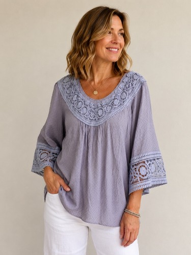 Blusa donna boho - , in