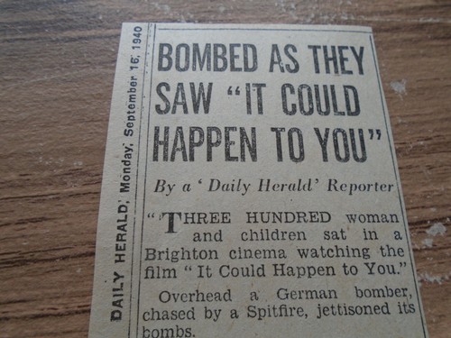 Brighton cinema luftwaffe - brighton,