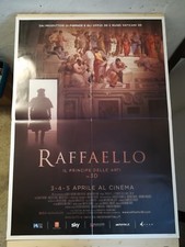 RAFFAELLO Locandina Film Mostra d'Arte Originale 39x55" 2Sh Italiano 