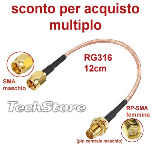 Cavo coassiale rg316 50ohm - rf,
