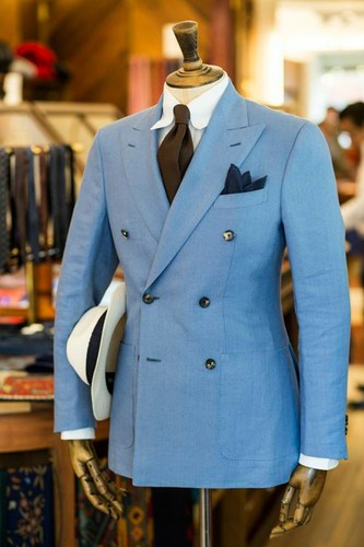 Abiti uomo blu cielo - abiti,