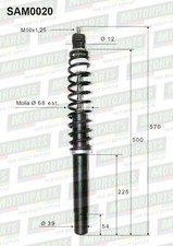 COPPIA AMMORTIZZATORI