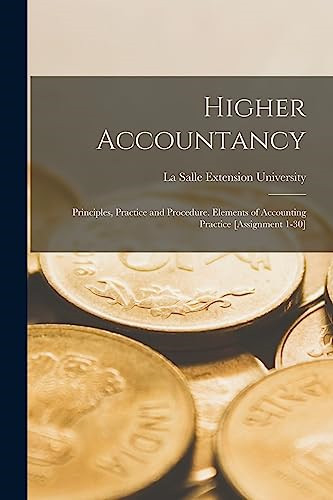 Higher accountancy - higher,