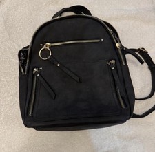 Zaino donna nero borsetta