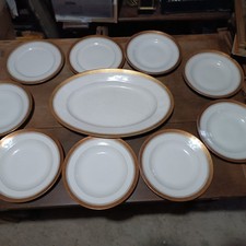 set piatto oro Limoges