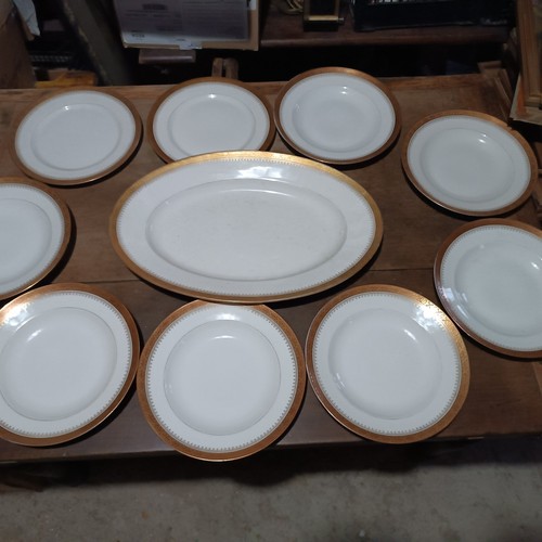 Set piatto oro - oro, limoges