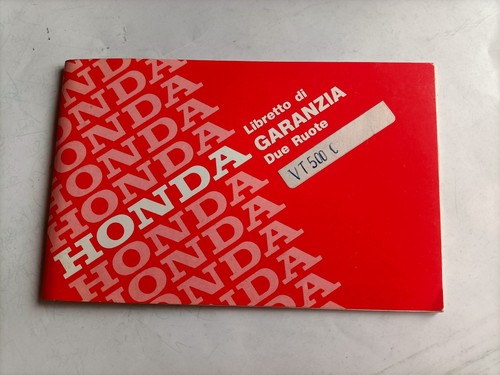 Honda 500 libretto di - honda,