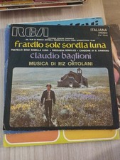 CLAUDIO BAGLIONI=45GIRI=COL.SONORA-FRATELLO SOLE SORELLA LUNA  CAZEFFIRELL