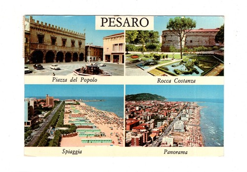 Cartolina postale pesaro - cartolina, /