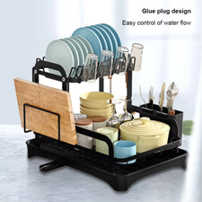 2 Level Kitchen Dish Drainer