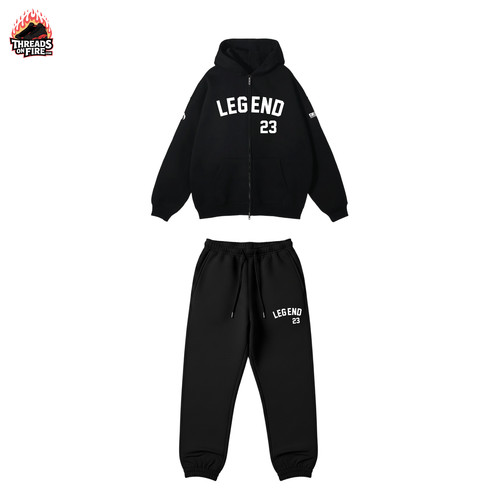 Set completo uomo full zip