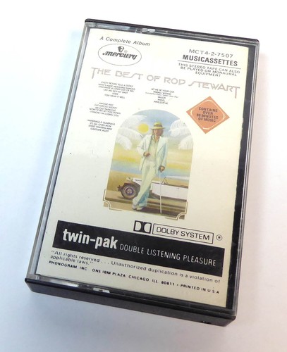 Musikkassette rod stewart - -,
