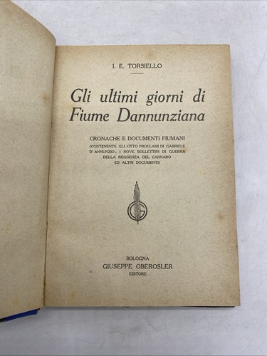 Torsiello gli ultimi - -,