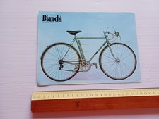 Bianchi bicicletta corsa Specialissima Tre Valli depliant italiano originale
