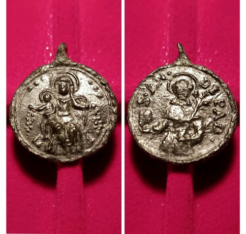 Medaglia devozionale votiva - medaglia,