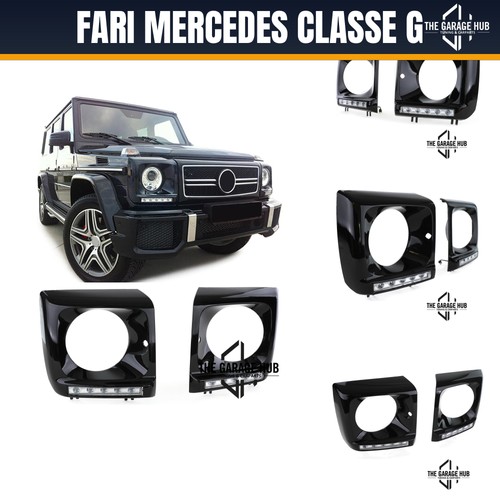 Fari coperture nere lucide con - nere,