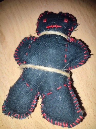 Voodoo doll for ritual black - ritual,
