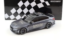 1:18 Minichamps BMW M3 Competizione G80 Safety Car Moto GP 2020 Grigio Metallizzato