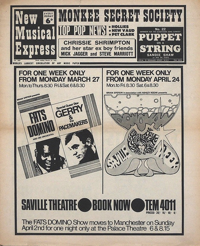 Nme mar 1967 saville - 18,