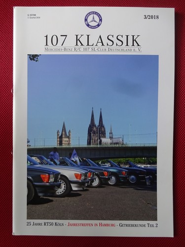 Mercedes 107 club giornale - sl,