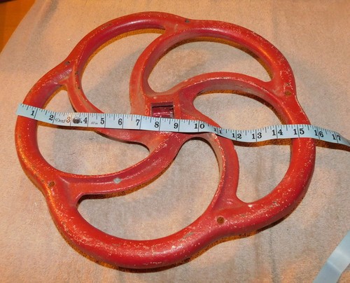 Vintage rosso ghisa - rosso,