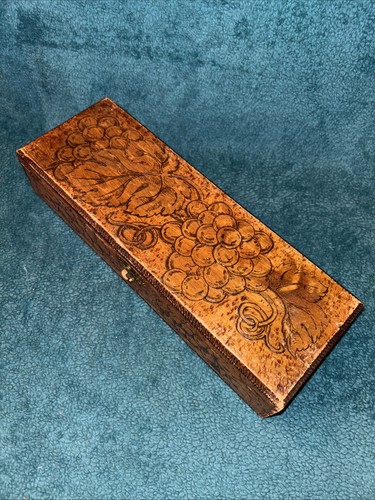 Scatola legno con cerniera - legno,