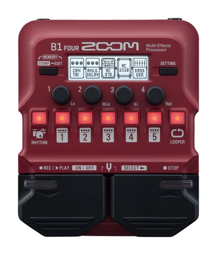 Zoom four bass processore - bass,