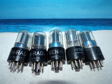 6SN7GT KEN-RAD / SYLVANIA /