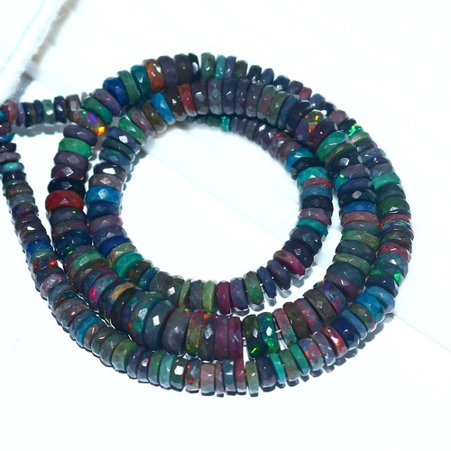 Collana opale multicolore