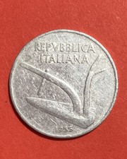 Rarissima moneta da 10 lire del 1955