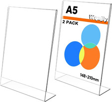 2 Pezzi Espositore Plexiglass