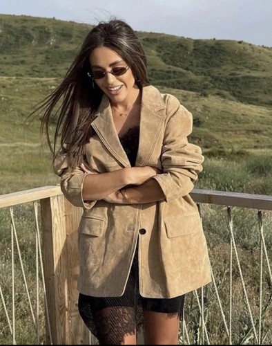 Zara blazer 100 - blazer, pelle