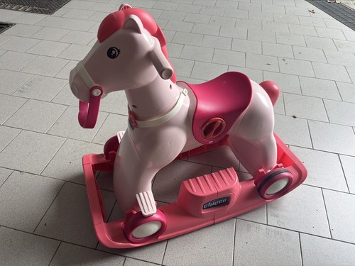 Cavallo dondolo chicco miss - a,