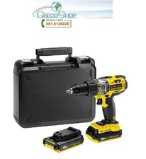 Trapano avvitatore a batteria c/percussione 18V Litio 2 batterie in valigia