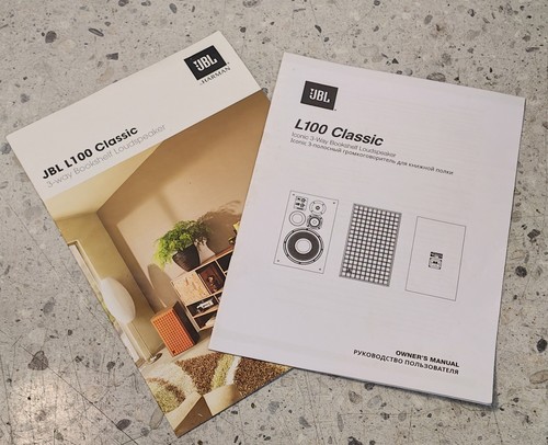 Jbl l100 classic manuale - jbl,