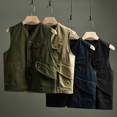 Gilet uomo cargo - gilet, maniche