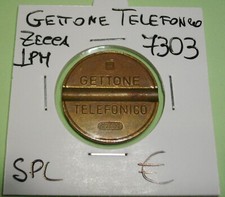 GETTONE TELEFONICO 7303 ZECCA IPM (1) SPL  OTTIMO  SIGILLATO OBLO'